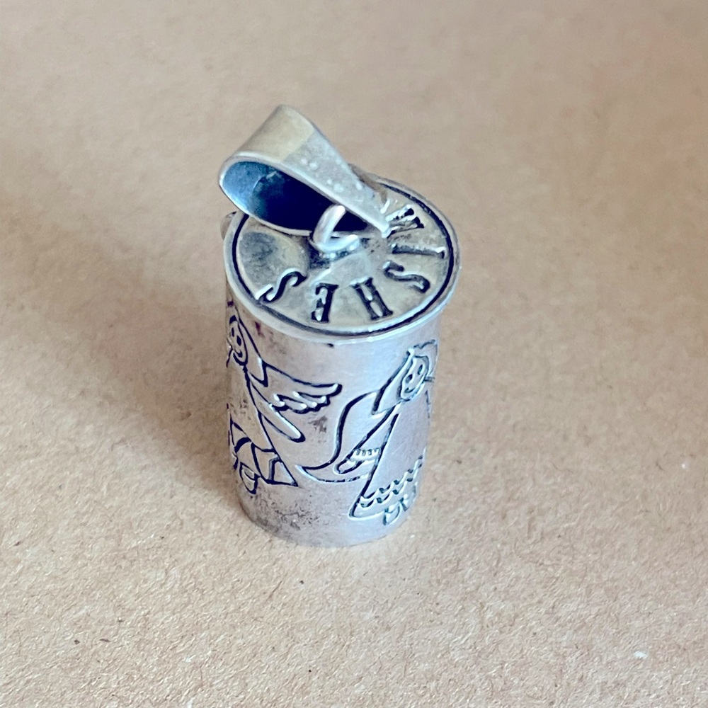 Keepsake cremation jewelry pendant 925 silver